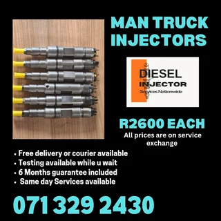 Man Truck Diesel Injectors For Sale With Warranty
