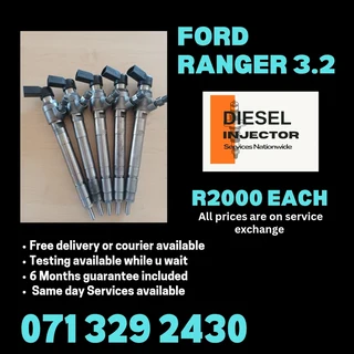 Ford Ranger 3.2 Diesel Injectors For Sale With Warranty On