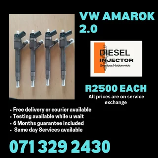 Vw Amarok 2.0 Diesel Injectors For Sale With Warranty