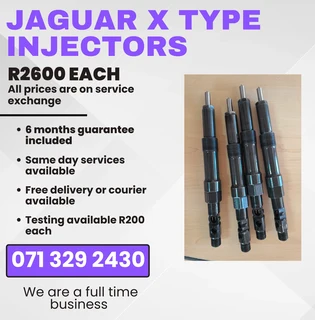 Jaguar X Type Injectors For Sale With Warranty On