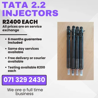 Tata 2.2 Injectors For Sale With Warranty