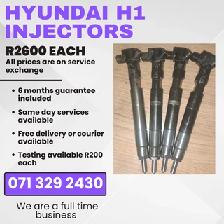 Hyundai H1 Injectors For Sale With Warranty