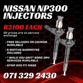 Nissan Np300 Yd25 Diesel Injectors For Sale With Warranty