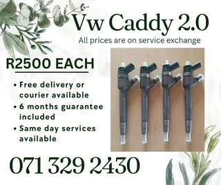 Vw Caddy 2.0 Injectors For Sale With Warranty On