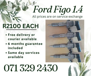 Ford Figo 1.4 Diesel Injectors For Sale With Warranty