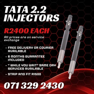 Tata 2.2 Injectors For Sale With Warranty