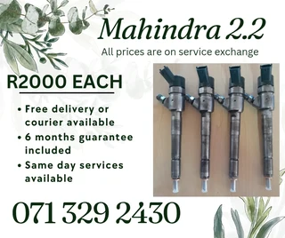 Mahindra 2.2 Injectors For Sale With Warranty