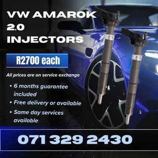 Vw Amarok 2.0 Diesel Injectors For Sale With Warranty