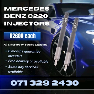 MERCEDES BENZ C220 DIESEL INJECTORS FOR SALE WITH WARRANTY
