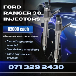 Ford Ranger 3.0 Diesel Injectors For Sale With Warranty