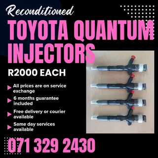 Toyota Quantum Diesel Injectors For Sale With Warranty