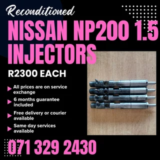 Nissan Np200 1.5 Diesel Injectors For Sale With Warranty
