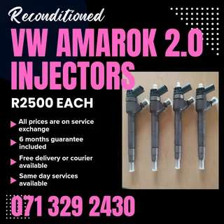 Vw Amarok 2.0 Diesel Injectors For Sale With Warranty On