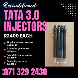 Tata 3.0 Injectors For Sale With Warranty