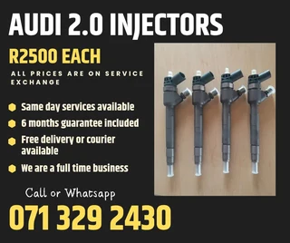 Audi 2.0 Injectors For Sale With Warranty