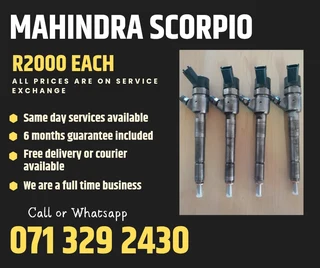Mahindra Scorpio Diesel Injectors For Sale With Warranty