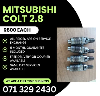 Mitsubishi Colt 2.8 Diesel Injectors For Sale With Warranty