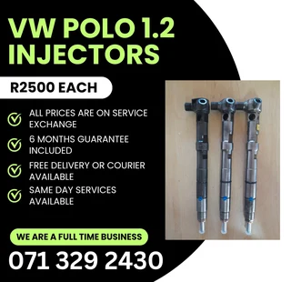 Vw Polo 1.2 Diesel Injectors For Sale With Warranty
