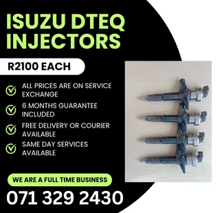 Isuzu Dteq Kb300 Diesel Injectors For Sale With Warranty