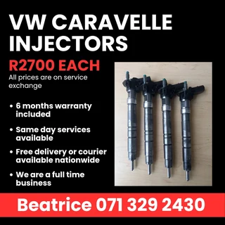 Vw Caravelle Injectors For Sale With Warranty
