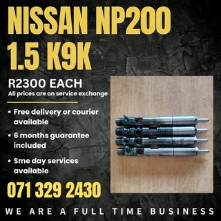 Nissan Np200 1.5 Injectors For Sale With Warranty