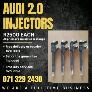 Audi 2.0 Injectors With Warranty Inc