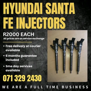 Hyundai Santa Fe Injectors For Sale With Warranty