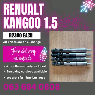 Renualt Kangoo 1.5 Diesel Injectors For Sale With Warranty
