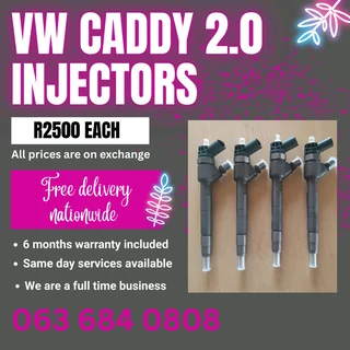 Vw Caddy 2.0 Injectors For Sale With Warranty On