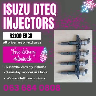 Isuzu Dteq Kb300 Diesel Injectors For Sale With Warranty