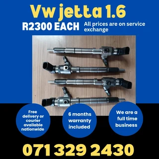 Vw Jetta 1.6 Diesel Injectors For Sale With Warranty