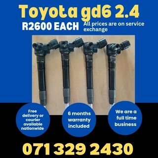 Toyota Gd6 Injectors For Sale With Warranty