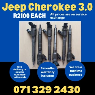 Jeep Cherokee 3.0 Diesel Injectors For Sale With Warranty