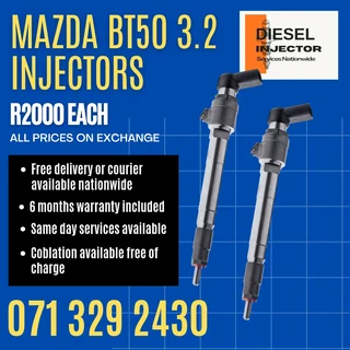 Mazda Bt50 3.2 Diesel Injectors For Sale With Warranty