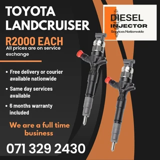 Toyota Landcruiser Injectors For Sale With Warranty