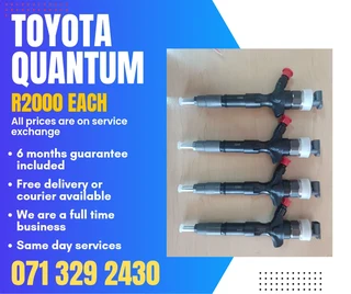 Toyota Quantum Diesel Injectors For Sale With Warranty