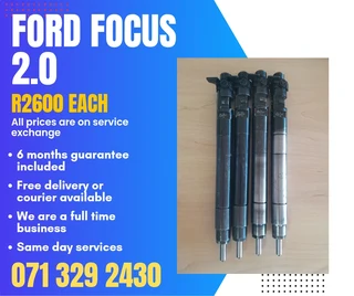 Ford Focus 2.0 Injectors For Sale With Warranty