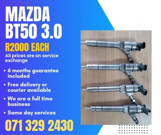 Mazda Bt50 3.0 Diesel Injectors For Sale With Warranty