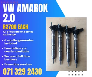 Vw Amarok 2.0 Diesel Injectors For Sale With
