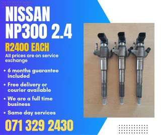 Nissan Np300 2.4 Diesel Injectors For Sale With Warranty