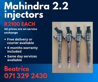 Mahindra 2.2 Injectors For Sale With Warranty