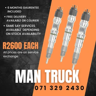 Man Truck Diesel Injectors For Sale With Warranty
