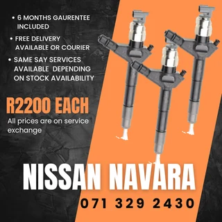 Nissan Navara Yd25 Injectors For Sale With Warranty