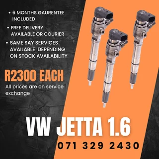 Vw Jetta 1.6 Diesel Injectors For Sale With Warranty
