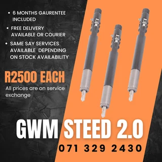 Gwm Steed 2.0 Injectors For Sale With Warranty