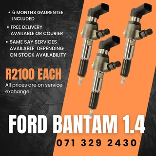 Ford Bantam 1.4 Diesel Injectors For Sale With Warranty On