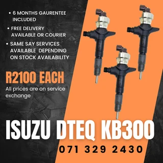 Isuzu Dteq Kb300 Diesel Injectors For Sale With Warranty
