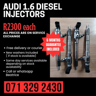 Audi 1.6 Diesel Injectors For Sale With Warranty