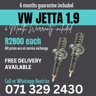 Vw Jetta 1.9 Diesel Injectors For Sale With Warranty