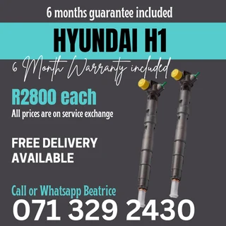 Hyundai H1 Injectors For Sale With Warranty